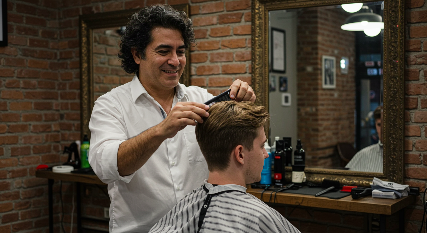 Corte fade perfeito